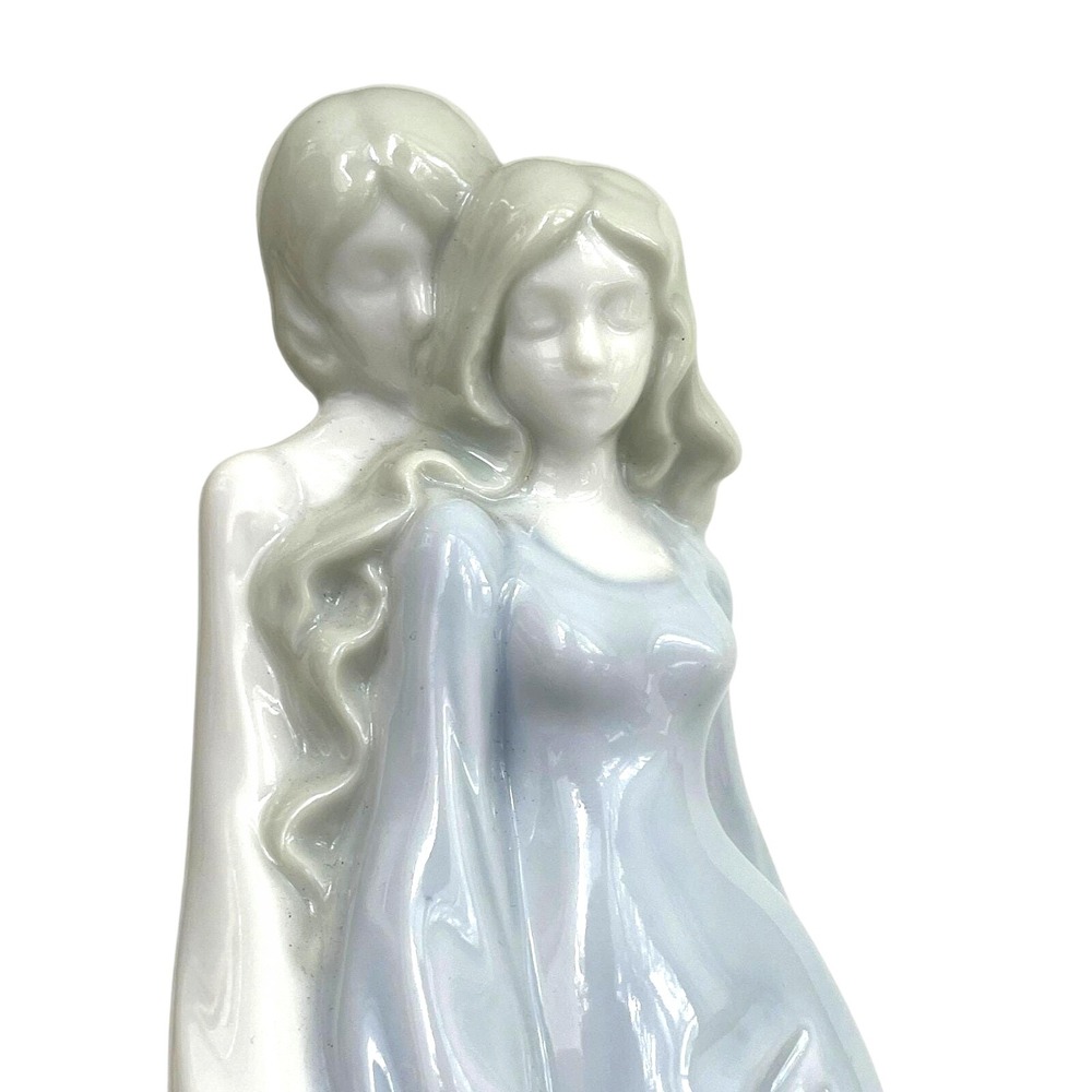 Vintage Soft Touch Together Always Porcelain Figurine Couple Wedding Cake Topper